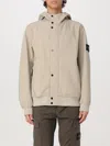 Stone Island Beige Parka With Minimalist Design And Premium Materials In Beige
