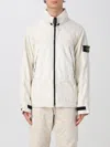 Stone Island 4100040 Raw Linen Plated-ovd In White