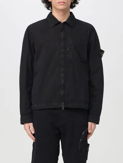 Stone Island Jacket  Men Color Black In Black