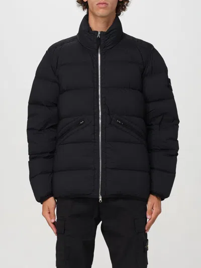 Stone Island Jacket  Men Color Black In Schwarz