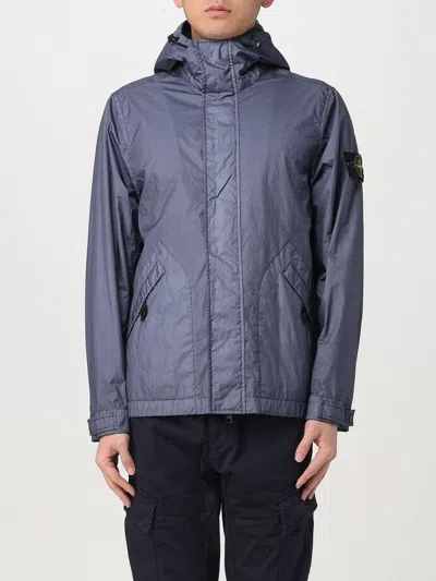 Stone Island Jacket  Men Color Blue