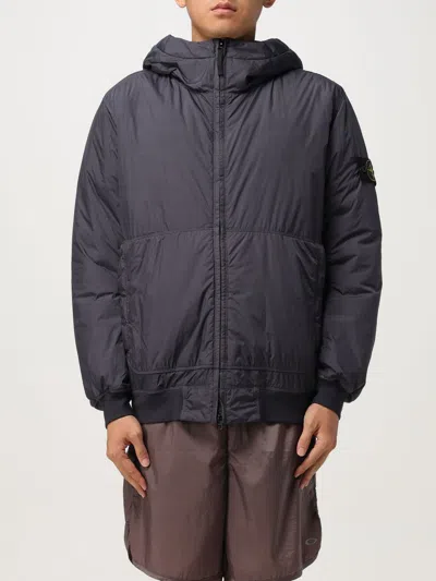 Stone Island Jacket  Men Color Blue In Blue