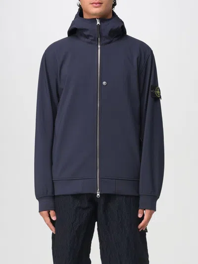 Stone Island Jacket  Men Color Blue