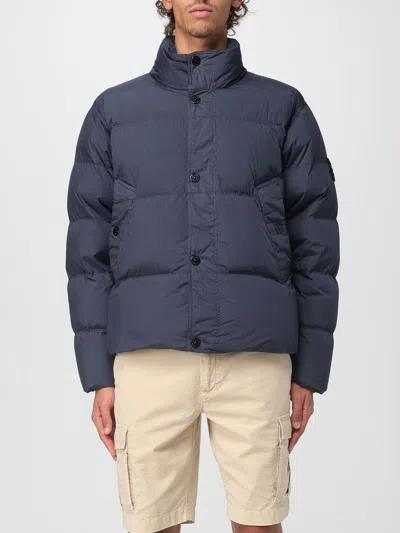 Stone Island Jacket  Men Color Blue