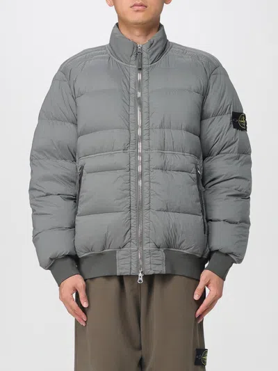 Stone Island Jacket  Men Color Charcoal In Gray
