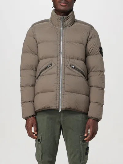 Stone Island Jacket  Men Color Green In Grün