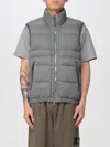Stone Island Suit Vest  Men Color Grey In Blue