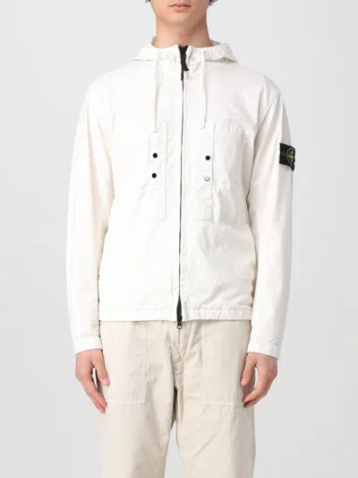 Stone Island Jacket  Men Color Ivory