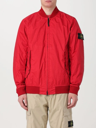 Stone Island Jacket  Men Color Red