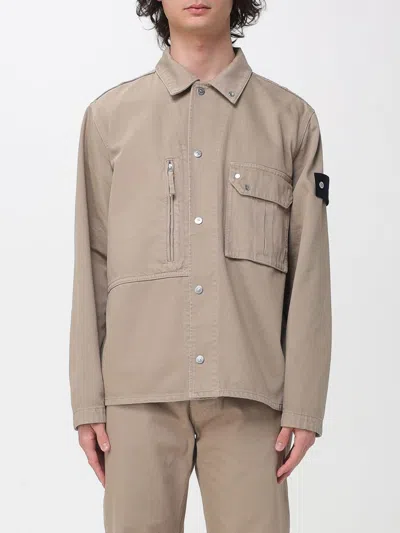 Stone Island Shirt Men  In Neutral
