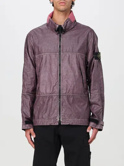 STONE ISLAND JACKET STONE ISLAND MEN COLOR VIOLET,424652019