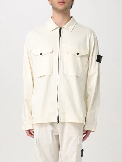 Stone Island Jacket  Men Colour White