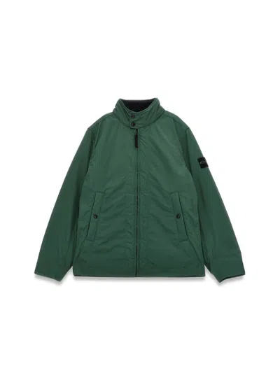 Stone Island Jacket With Detachable Interior In Green