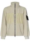 Stone Island 46753 Cotton Pile With Nylon-tc In White