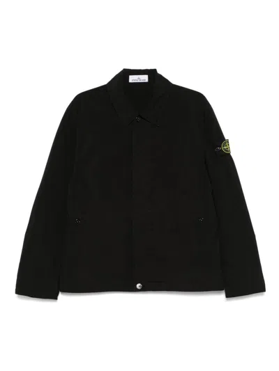 STONE ISLAND STONE ISLAND JACKET WITH COMPASS APPLIQUÉ