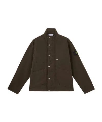 Stone Island 4100044 Mil-spec Stretch Ripstop-tc In Green