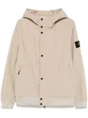 Stone Island Beige Parka With Minimalist Design And Premium Materials In Beige