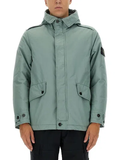 STONE ISLAND STONE ISLAND JACKET WITH LOGO