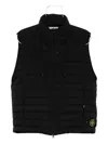 Stone Island Quilted High-neck Vest - Men's - Polyamide/elastane/duck Feathers In Black