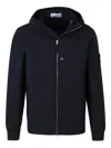 Stone Island Men Soft Shell-r Technology Logo Jacket In Black