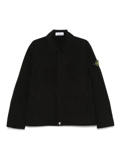 STONE ISLAND STONE ISLAND COTTON OVERSHIRT