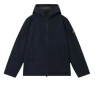 Stone Island Soft Shell-r Padded Jacket In Black