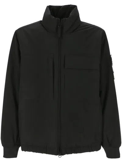 Stone Island Jackets In Black