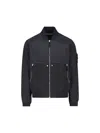 Stone Island Nylon Metal Bomber Jacket In Blue
