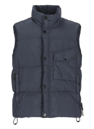 Stone Island Jackets In Blue