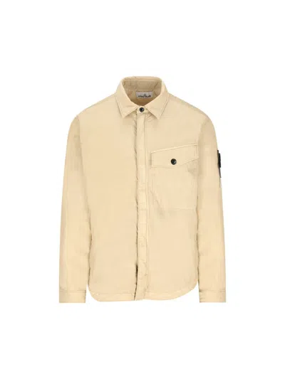 Stone Island Jackets In Brown