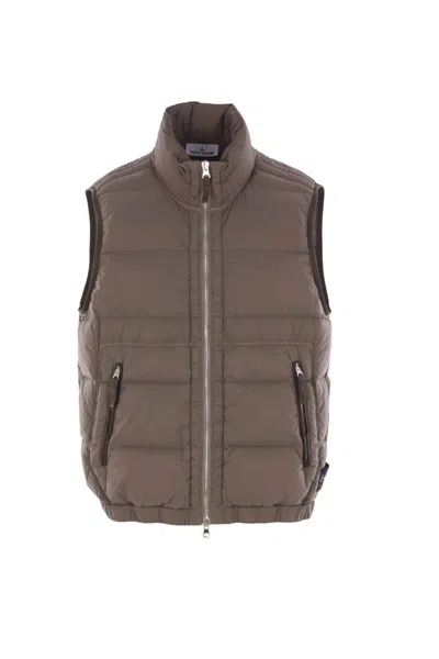Stone Island Jackets In Gray