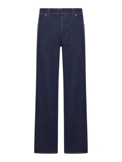 STONE ISLAND JEANS INDIGO DENIM-RINSED