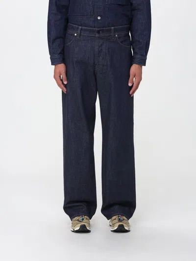 Stone Island Regular-straight-fit Five-pocket Jeans With Rinsed Finish In Blue