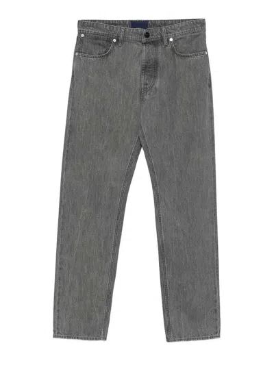 Stone Island Jeans Wash Jeans In Gray