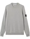 Stone Island Fancy Yarn Crewneck Jumper With Brushed Texture