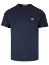 Stone Island Short Sleeve T-shirt In Blue
