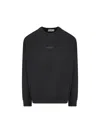 Stone Island 6100665 Cotton Fleece In Black