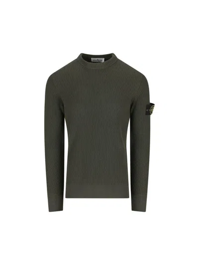 Stone Island Rws Sweater In Black