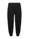 Stone Island Comfortable Jogging Trousers Featuring Pockets In Black
