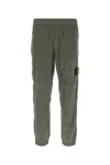 Stone Island Khaki Nylon Metal Econyl Cargo Pants In Muschio