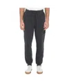 Stone Island Felpa Regular Fit Sweatpants In Black