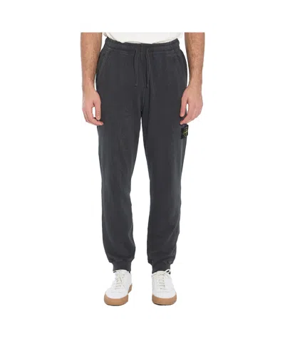 STONE ISLAND STONE ISLAND COMPASS PATCH DRAWSTRING JOGGER PANTS