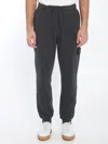 Stone Island Felpa Regular Fit Sweatpants In Grey