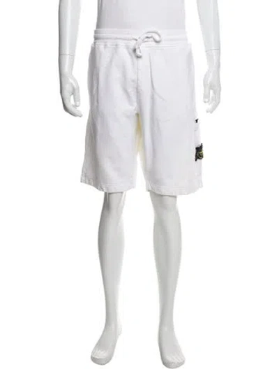 Pre-owned Stone Island Jogger Shorts In Neutral