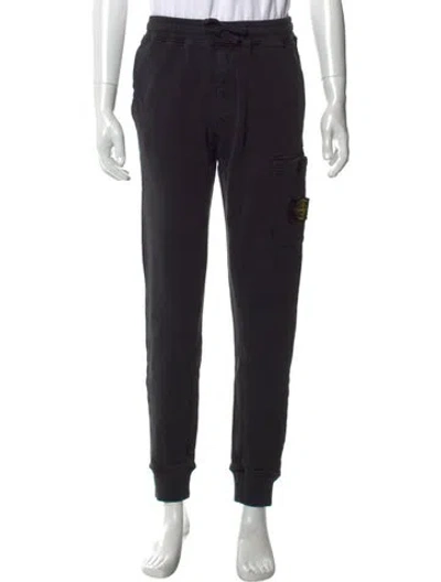 Pre-owned Stone Island Joggers In Black