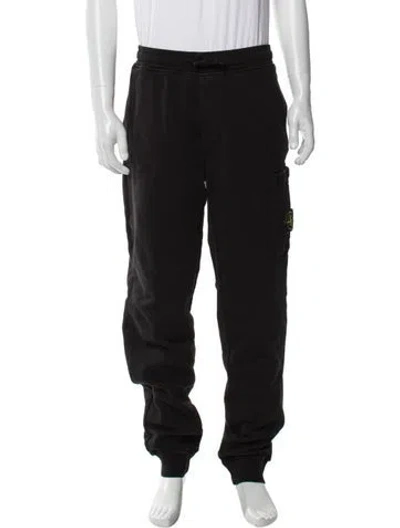 Pre-owned Stone Island Joggers In Black