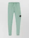 Stone Island Logo Patch Drawstring Sweatpants