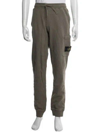 Pre-owned Stone Island Joggers In Green