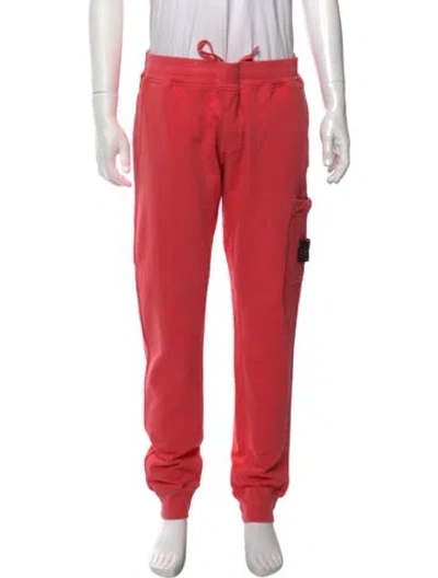 Pre-owned Stone Island Joggers In Pink
