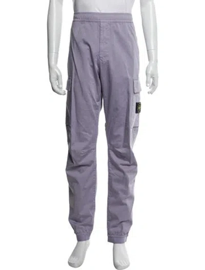 Pre-owned Stone Island Joggers In Purple